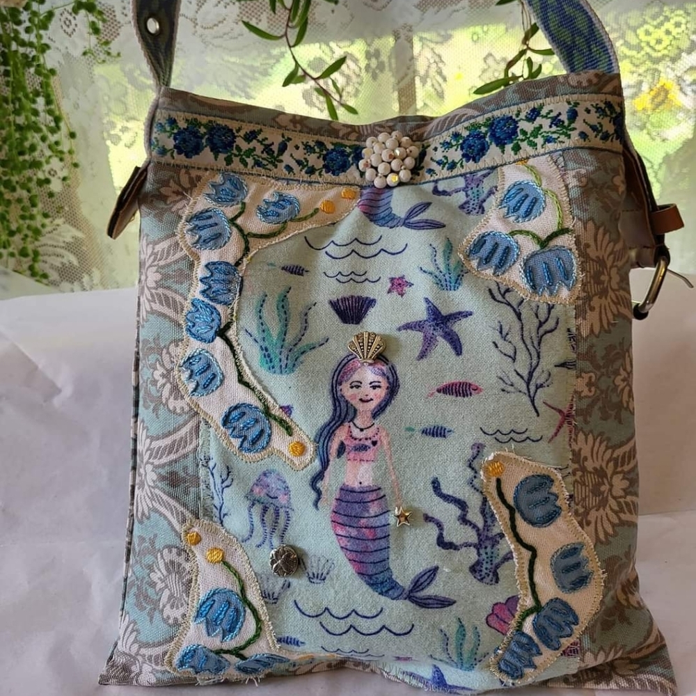Handmade Boho Mermaid Bag